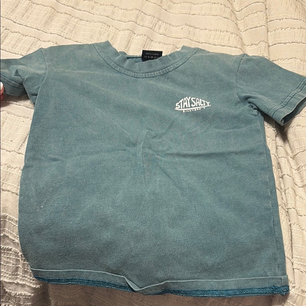 Stay Salty Kids T-Shirt - Blue